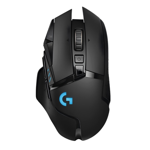 Mouse Gamer Inalámbrico Logitech G502 LIGHTSPEED 25600 DPI Sensor HERO 25K RGB LIGHTSYNC - Negro