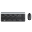 Combo Teclado Y Mouse Inalámbricos Delgados, Logitech Mk470