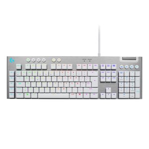 Teclado Gamer Mecánico Ultrafino Logitech G815 Lightsync Rgb - Blanco