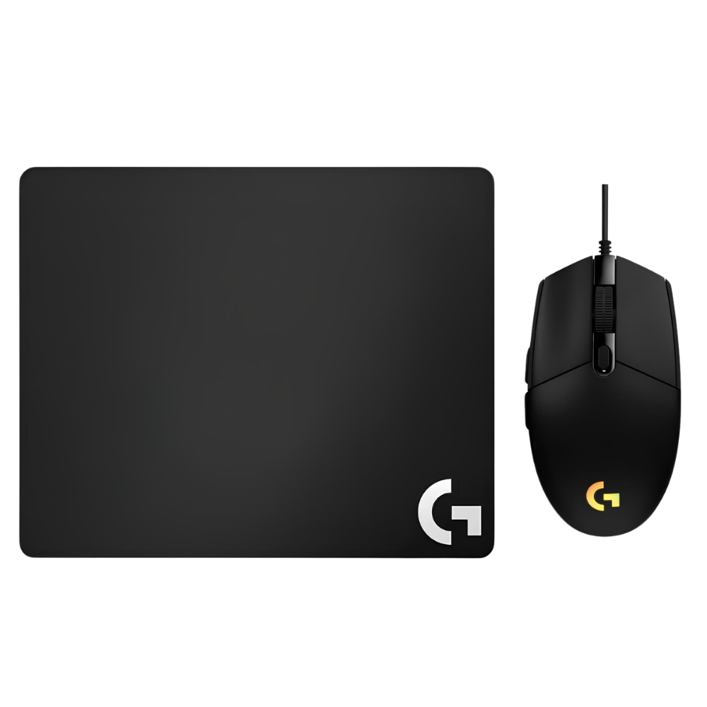Mouse Gamer Logitech G203 Lightsync 8000dpi + Pad Mouse G240