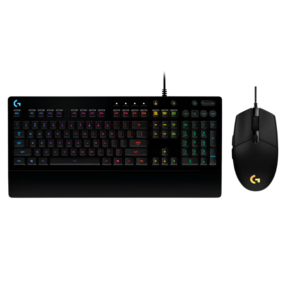 Combo Gamer Logitech G Prodigy Rgb Teclado G213 + Mouse G203