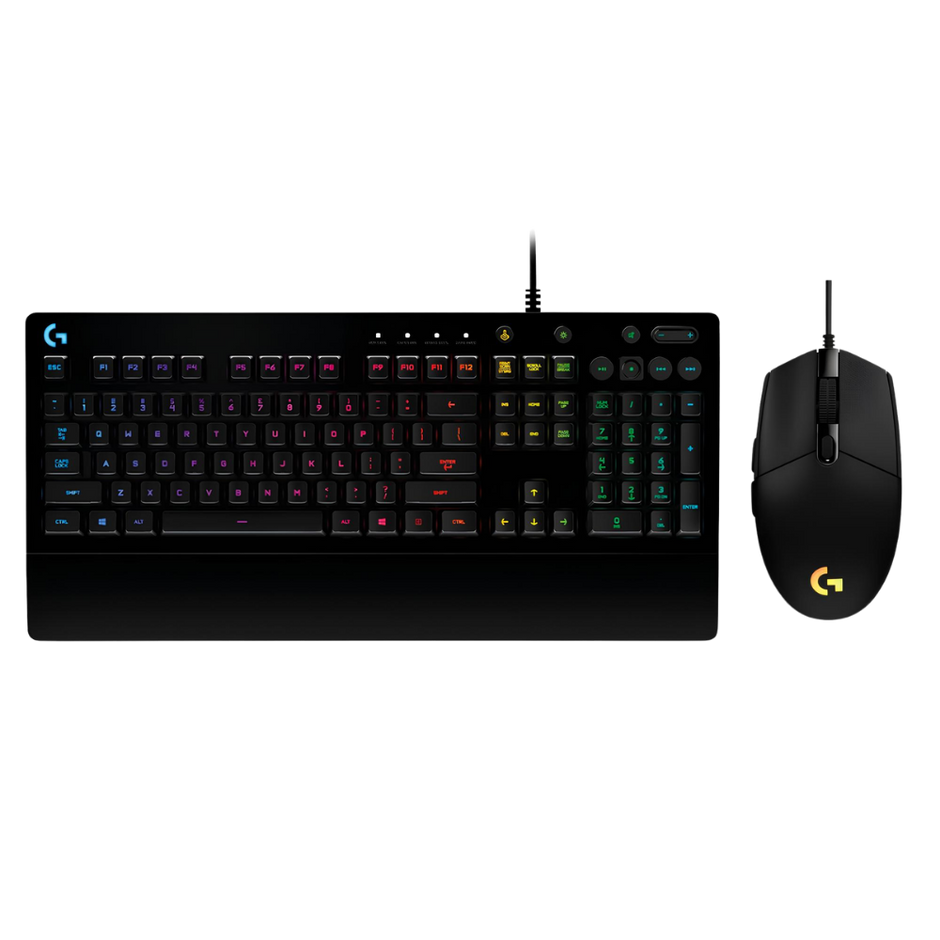 Combo Gamer Logitech G Prodigy Rgb Teclado G213 + Mouse G203