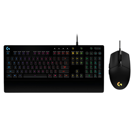 Combo Gamer Logitech G Prodigy Rgb Teclado G213 + Mouse G203
