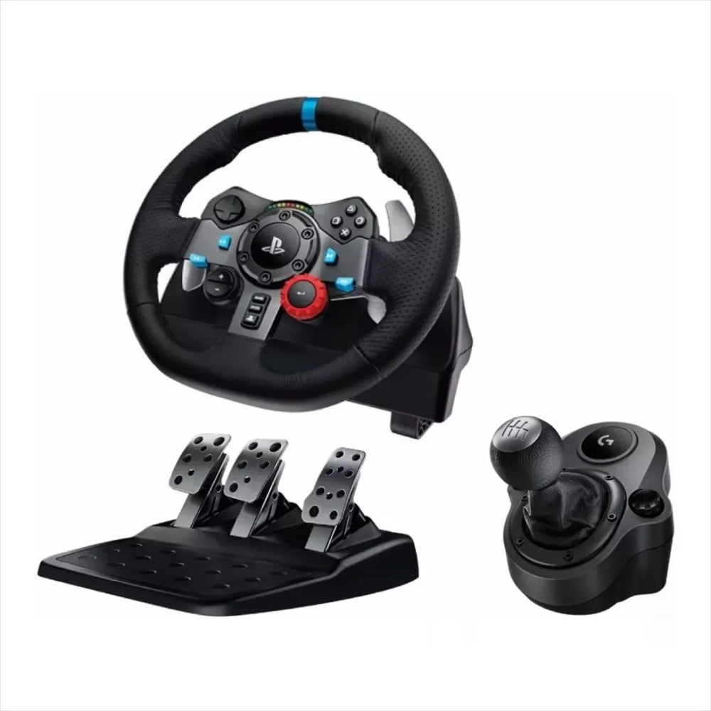 Combo Timón Logitech G29 SE Driving Force PS5/PS4/PC Force Feedback + Palanca de Cambios Shifter