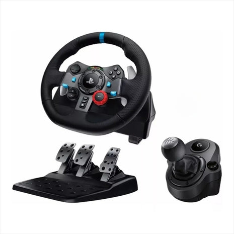Combo Timón Logitech G29 SE Driving Force PS5/PS4/PC Force Feedback + Palanca de Cambios Shifter