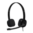 Diadema Estéreo Logitech H151, Micrófono, Volumen, Silencio Negro
