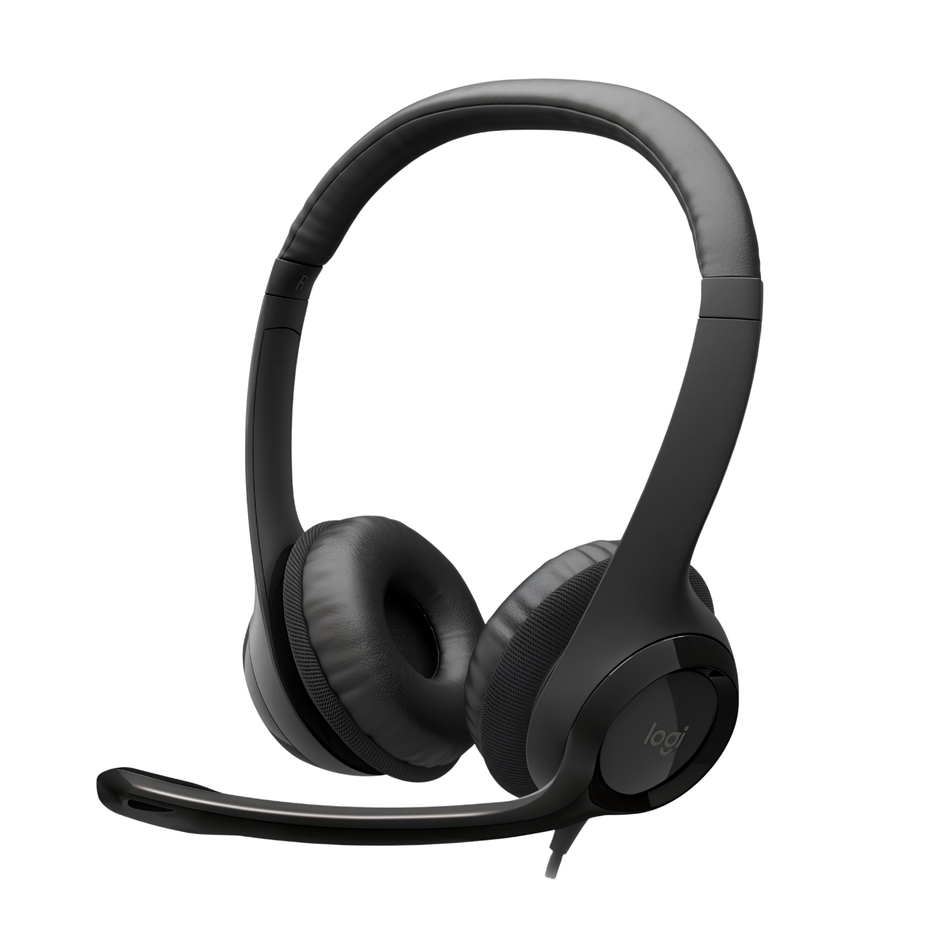 Audífonos Diadema USB Logitech H390 Micrófono Supresión de Ruido Audio Digital Control Mute - Negro
