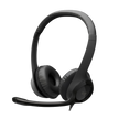 Audífonos Diadema USB Logitech H390 Micrófono Supresión de Ruido Audio Digital Control Mute - Negro