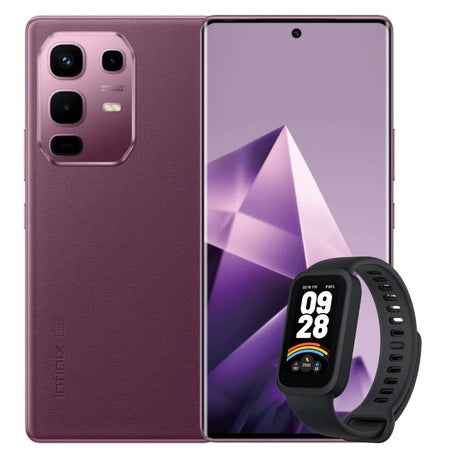 Celular Infinix Note 50S 5G 256GB /8GB Violeta + Mi Band 9 Active Negro