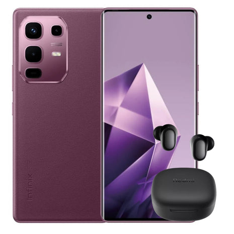 Celular Infinix Note 50S 5G 256GB /8GB Violeta + Audífonos Buds 6 Play Negro
