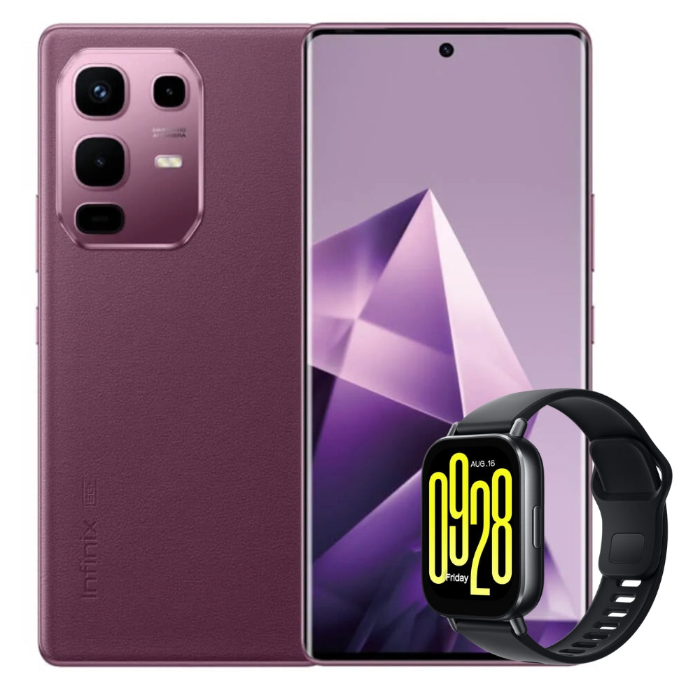 Celular Infinix Note 50S 5G 256GB /8GB Violeta + Redmi Watch 5 Active Negro