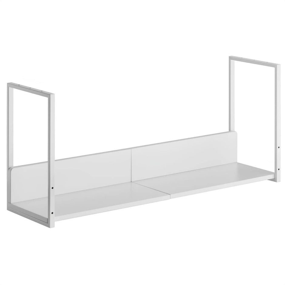 Estante Inferior Madera Para Escritorio Techgo Bds-1, Blanco