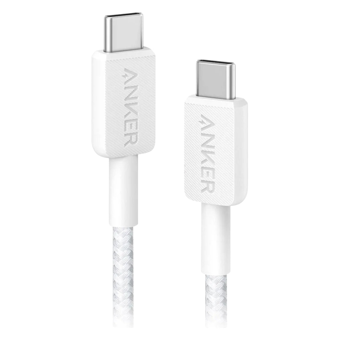 Cable Trenzado Usb-c A Usb-c 1.8m Anker 322 Carga Rápida 60w wht