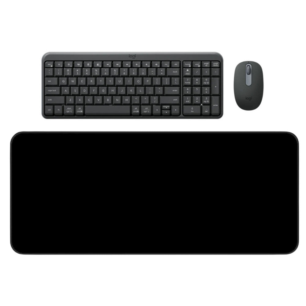 Combo Teclado y Mouse Bluetooth Logitech MK250 Compacto + Alfombrilla XL (80X30cm)
