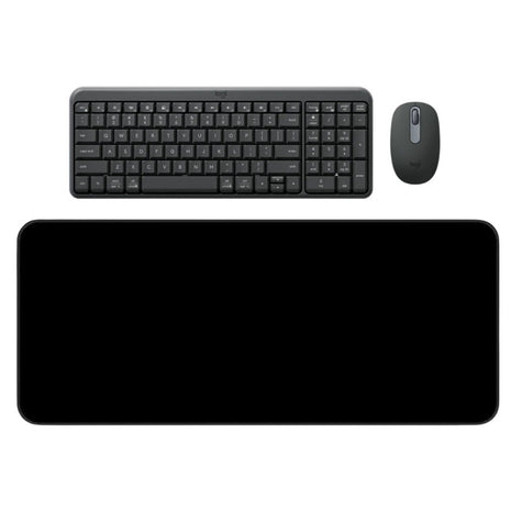Combo Teclado y Mouse Bluetooth Logitech MK250 Inalámbrico Diseño Compacto - Español + Padmouse XXL 80X30 CM