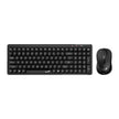 Combo Teclado y Mouse Inalámbrico Genius Luxemate Q8100 Negro con Diseño Slim y Conexión USB Negro