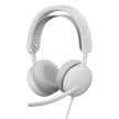 Audífonos Diadema Profesional Logitech Zone Wireless 2 ES Bluetooth ANC Híbrida Adaptativa - Blanco Crudo