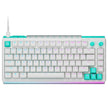 Teclado Gamer Mecanico Logitech G512 X 75 Switch Tactil - Blanco
