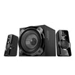 Sistema de Sonido Genius SW-2.1 1850BT 50W con Bluetooth 5.3, Subwoofer Potente 2.1 y Control Remoto