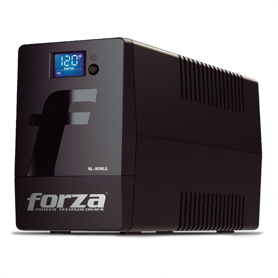 UPS Interactiva Forza SL-1011UL 1000VA 600W con 8 Tomas LCD Táctil AVR y USB