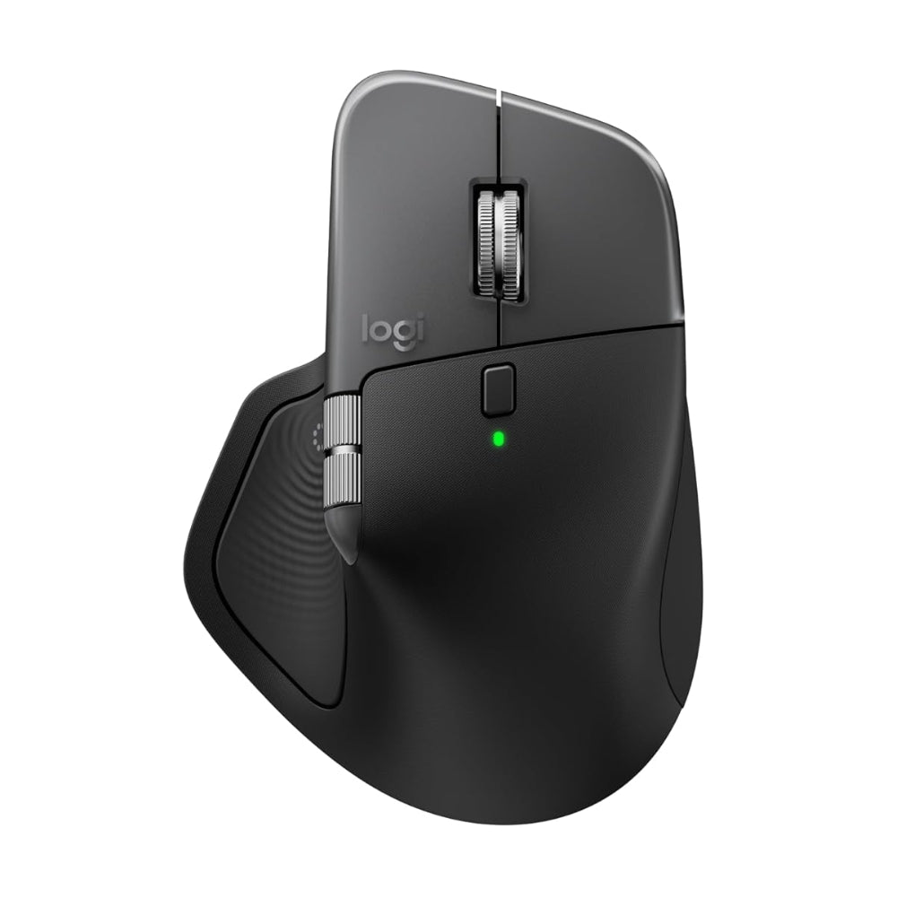 Mouse Inalámbrico Avanzado Logitech MX Master 4 Recargable Bluetooth/Bolt Silent Clics 8000 DPI - Grafito