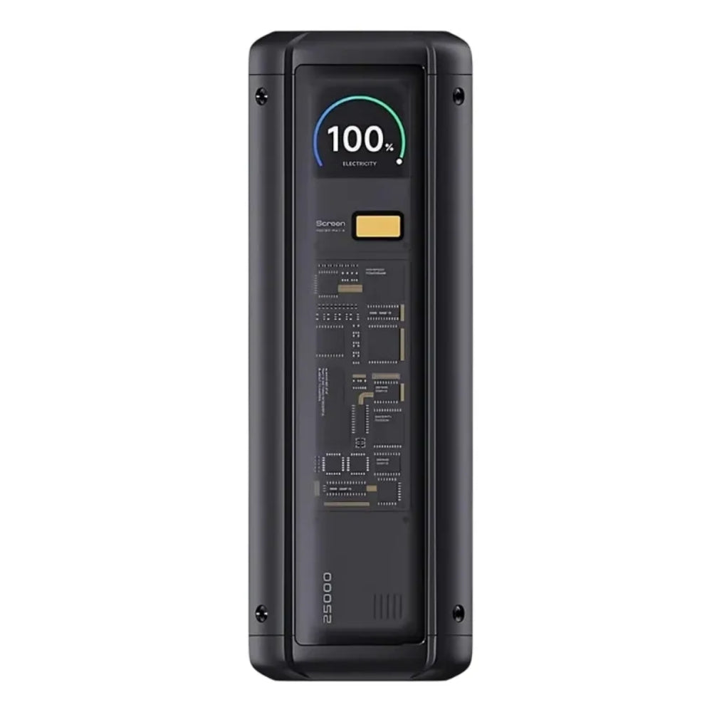 Power Bank Xiaomi 25000mAh 212W HyperCharge USB-C 140W PD 3.1 USB-A 120W Carga Rápida y Pantalla Digital - Negro