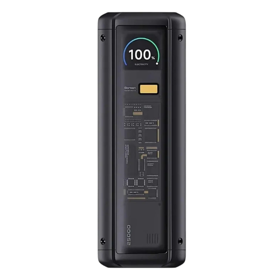 Power Bank Xiaomi 25000mAh 212W HyperCharge USB-C 140W PD 3.1 USB-A 120W Carga Rápida y Pantalla Digital - Negro