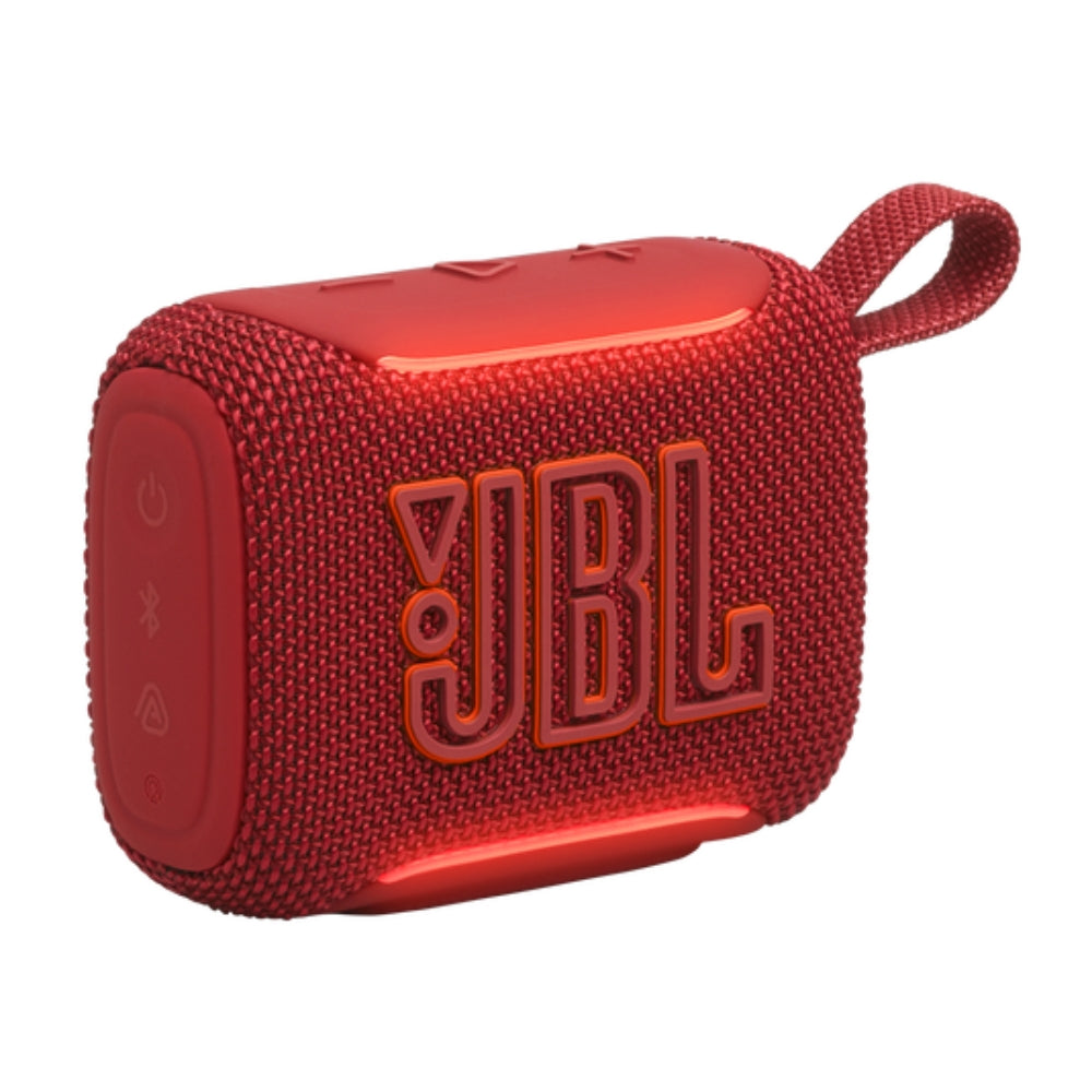 Parlante Bluetooth JBL Go 5 Portátil Sonido Pro Auracast Impermeable IP68 Batería hasta 10h - Rojo