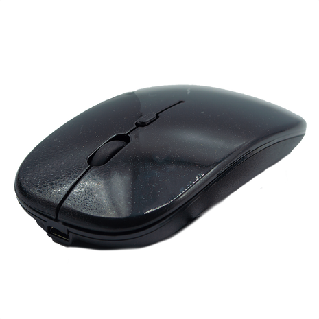 Mouse Inalámbrico Diseño Ultra Delgado, Slim Tipo Mac Negro