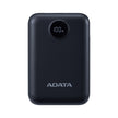 Power Bank Adata C100 Patalla Digital 10000mah 20W USB-C/USB-A y Carga Rápida QC/PD - Negro