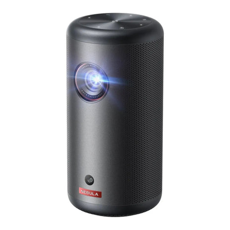 Proyector Portátil Nebula Capsule 3 Láser 1080p 200 Lumens ISO Hasta 120” Google TV Batería Dolby Digital