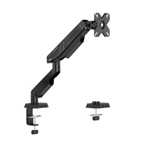 Soporte Monitor Gaming 17-40" TECHGO SPMG-1101 - Brazo Mecánico Ajustable Altura e Inclinación - Negro