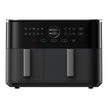 Freidora de Aire Xiaomi Dual Zone Air Fryer 10L Doble Compartimiento 101 Recetas, 9 Modos, 2700W - Negro