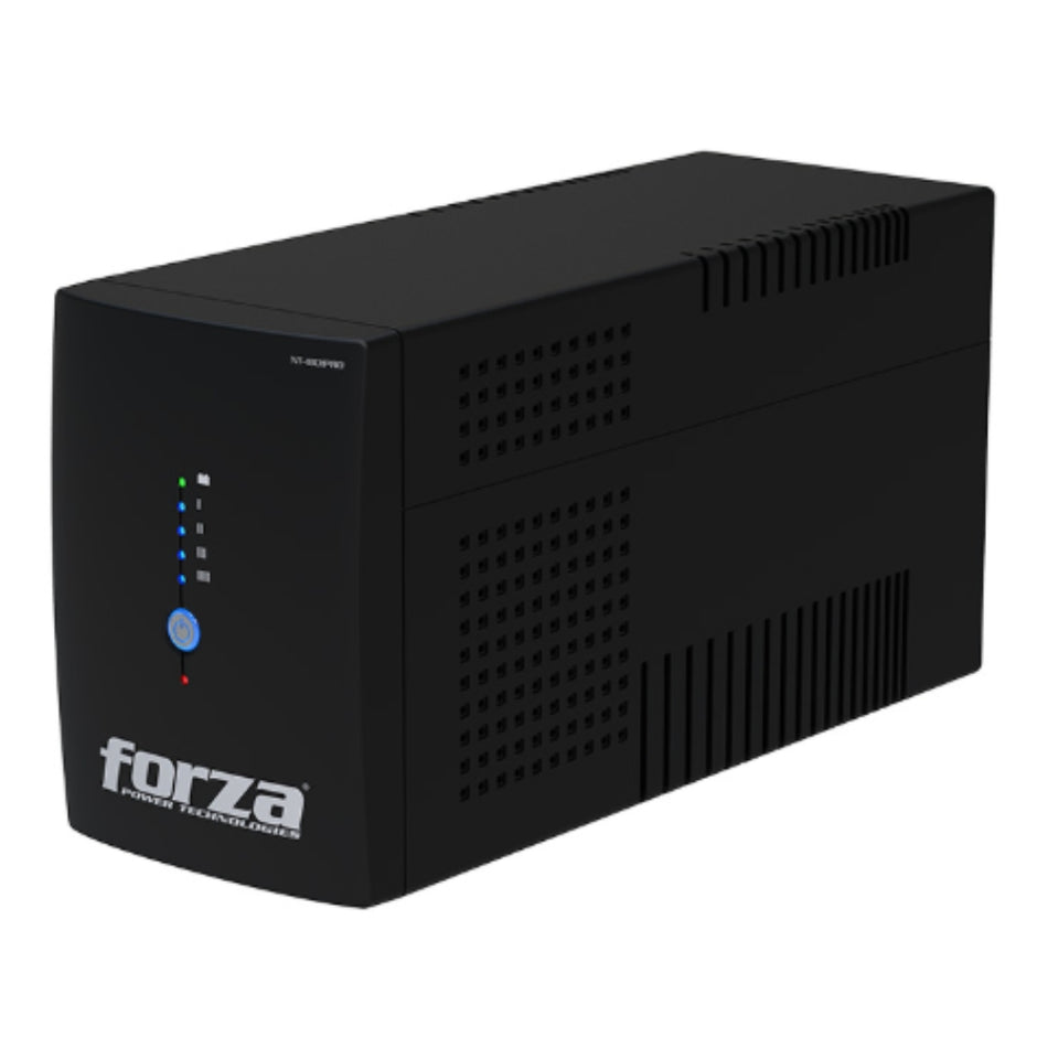 Ups Interactiva Forza NT-1801PRO 1800VA/900W 10 Tomas Protección Sobretensión Regulación AVR LED