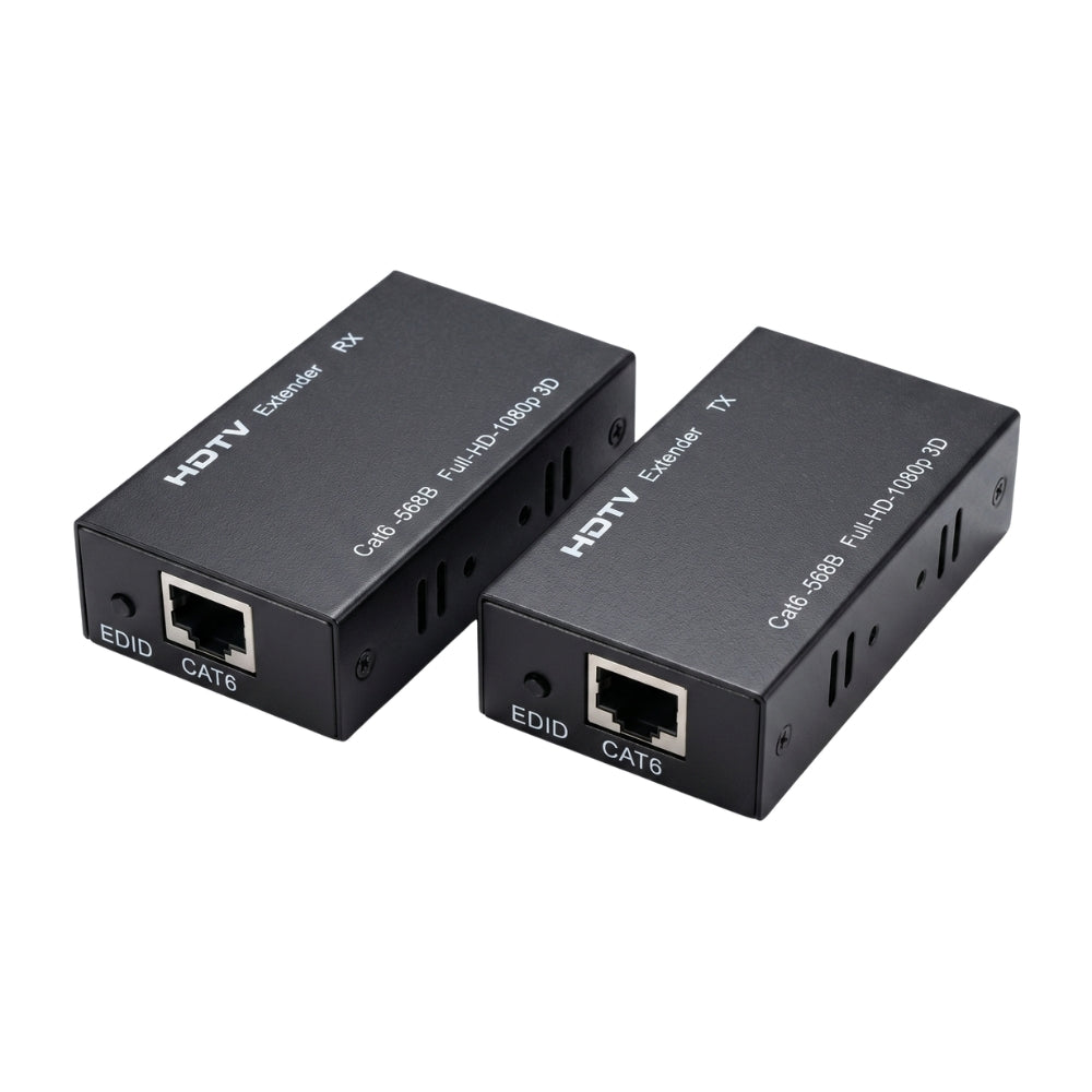 Kit Extensor Hdmi Por Cable De Red Utp / Hasta 60 Metros