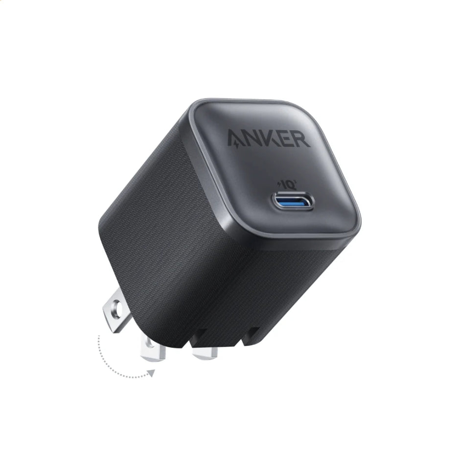 Cargador Anker Nano Carga Rapida de 45w, Entrada Usb-c, Negro