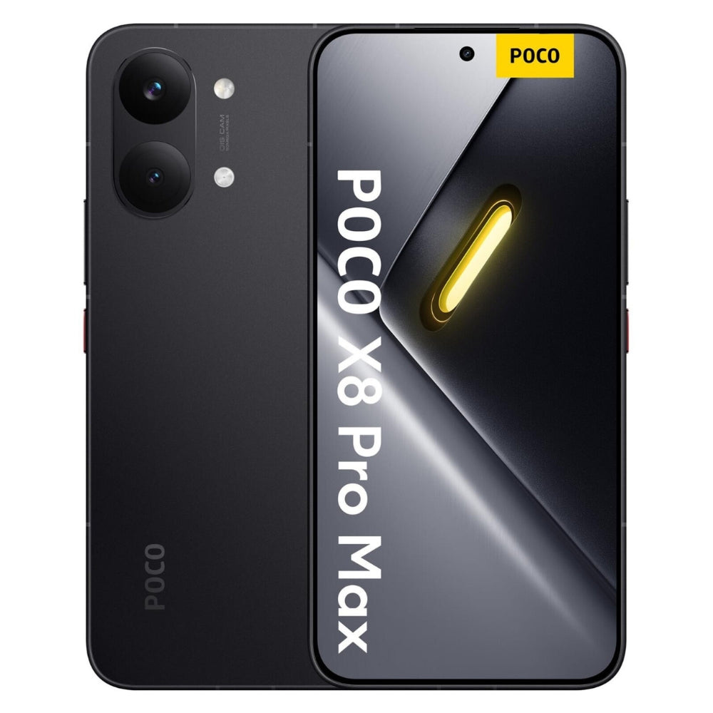 Celular Xiaomi POCO X8 Pro Max 5G Dual SIM AMOLED 6.83” 512GB/12GB 50MP OIS 8500mAh/100W IP68 - Negro