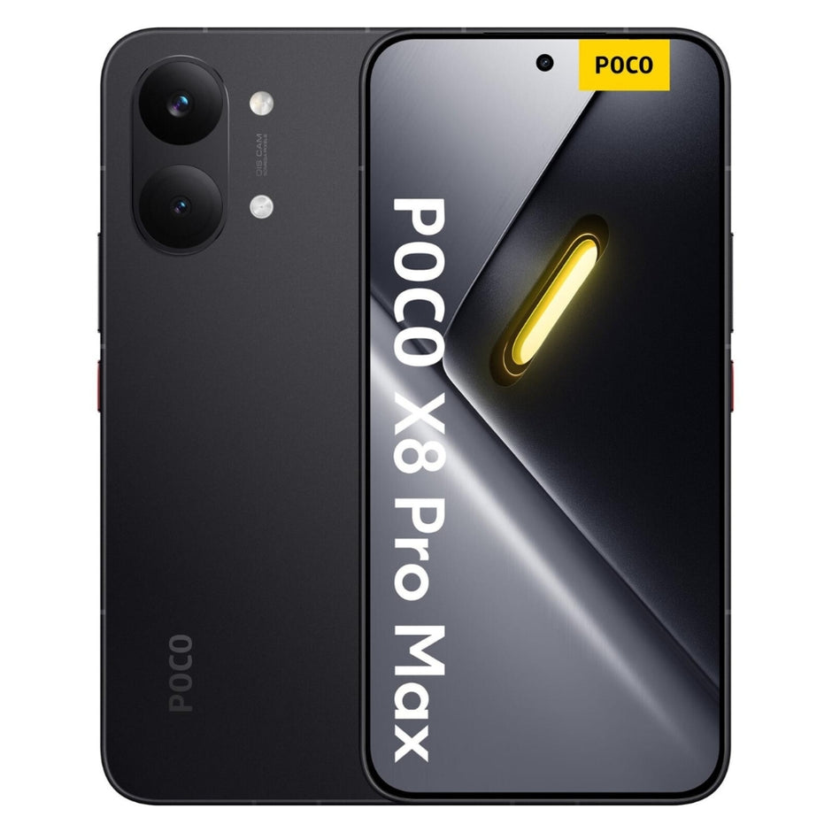 Celular Xiaomi POCO X8 Pro Max 5G Dual SIM AMOLED 6.83” 512GB/12GB 50MP OIS 8500mAh/100W IP68 - Negro
