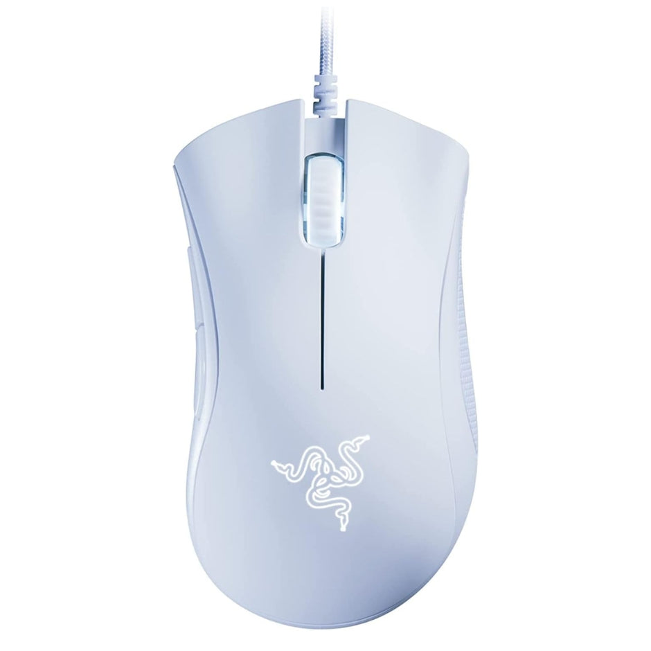 Razer DeathAdder Essential Mouse Gamer Alámbrico 6400 DPI Ergonómico para Diestros 5 Botones Programables - Blanco