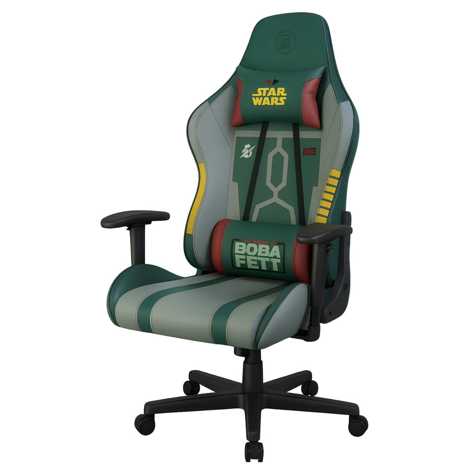 Silla Gamer Profesional Primus Thronos 103T Boba Fett Edición Especial Star Wars Ergonómica Reclinable 2D