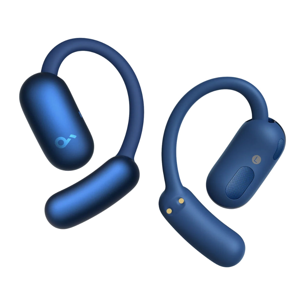 Audífonos Inalámbricos Soundcore AeroFit 2 Open-Ear Bluetooth 5.4 IP55 Hasta 42H con LDAC - Azul