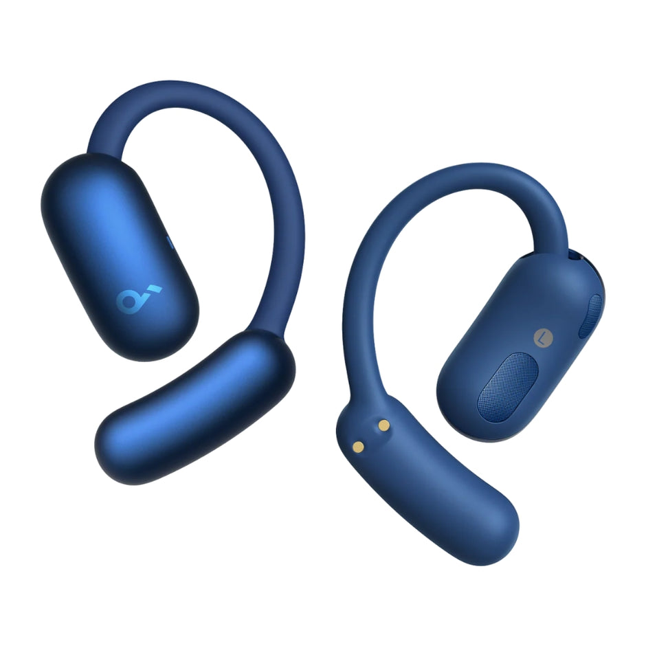 Audífonos Inalámbricos Soundcore AeroFit 2 Open-Ear Bluetooth 5.4 IP55 Hasta 42H con LDAC - Azul