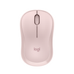 Logitech M240 Silent Ratón Bluetooth Inalámbrico 90% Más Silencioso Compacto y Cómodo - Rosa