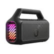 Parlante Bluetooth Soundcore Boom 2 Protección IPX7 Sonido 2.1 80W RMS Batería 24h PowerBank Luces LED
