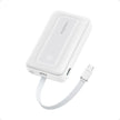 Power Bank Anker Zolo A1685 10000mAh 30W con Cable USB-C Integrado y Carga Rápida PD - Blanco