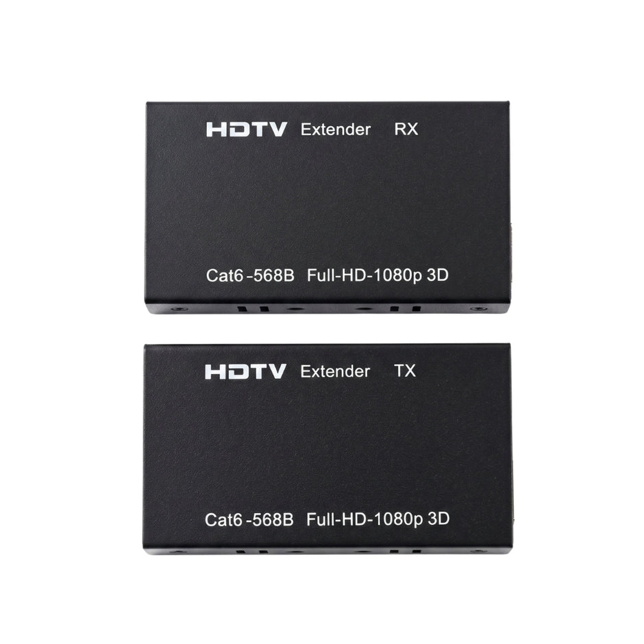 Kit Extensor Hdmi Por Cable De Red Utp / Hasta 60 Metros