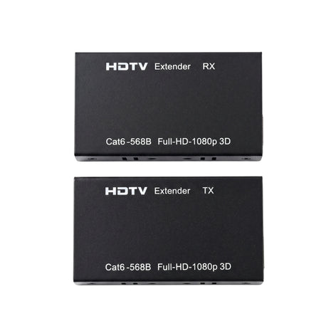 Kit Extensor Hdmi Por Cable De Red Utp / Hasta 60 Metros