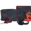 Combo Gamer 4en1 Redragon S101: Teclado, Mouse, Pad, Diadema