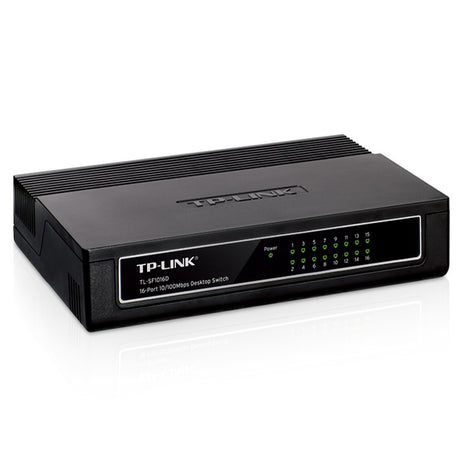 Switch De Escritorio De 16 Puertos 10/100 Tp-link Tl-sf1016d