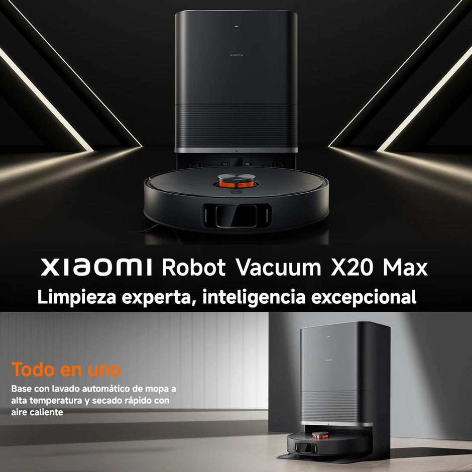 Xiaomi Robot Vacuum X20 Max Aspiradora Inteligente Estación